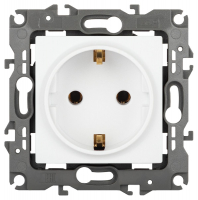 Розетка одноместная Эра 12-2101-01М Б0065700