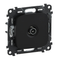 Розетка ТV Legrand Valena Allure c топологией звезда антрацит 753971