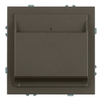 Выключатель карточный Stekker Эмили RSW40-5114-09 антрацит, soft touch 50701