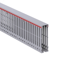Короб перфорированный RL6 25х80 серый QUADRO DKC 01126RL