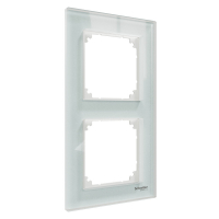 Рамка стеклянная на 2 поста Schneider Electric MTN4020-3220