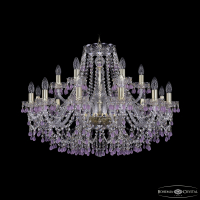 Подвесная люстра Bohemia Ivele Crystal 1410/12+6/300 G V7010