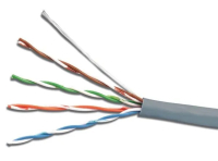 Витая пара UTP 4 пары AWG 24 категория 5е внутренняя CCA Class A SkyNet UTP 4х2х0.5 5е in/cl.A 00-00000058