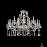 Подвесная люстра Bohemia Ivele Crystal 1413/10+5/300 G