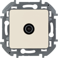 Розетка TV «звезда» 2 дБ 0 2400 мГц INSPIRIA слоновая кость Legrand/Daccord 673851