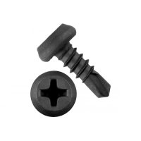 Саморез металл/металл 3.5х11 сверлоконечный фосфат 500 шт Крепдил screw-MM-3.5х11f-503