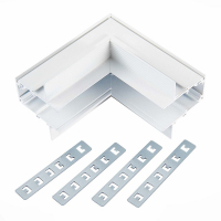 Внутренний угол-соединитель для встраиваемого магнитного шинопровода ST Luce Skyline 48 ST1007.549.12