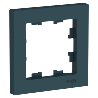 Рамка однопостовая ATLASDESIGN изумруд Systeme Electric ATN000801