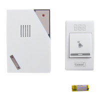 Звонок беспроводной General GDB-B-003 800654