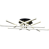 Потолочная люстра Reluce 08855-3.3-06C BK+GY