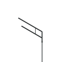 Кронштейн Arlight OXOR-SG2-1300х108-L1500 BLACK 051651