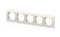 Рамка пятиместная ELBI Zena 500-010200-250
