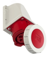 Розетка настенная 32А/400V/3P+N+E/IP67 PCE 1252-6 00-00002358