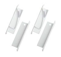 Набор заглушек Эра 6814-3 для профиля 6814 2шт глухие 2шт с отверстием