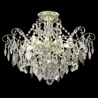 Потолочная люстра Crystal Lux ESMIRALDA PL6 SILVER