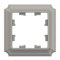 ATLASDESIGN ANTIQUE 1-постовая рамка, ШАМПАНЬ Systeme Electric ATN100501