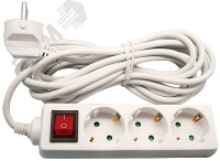 Удлинитель Navigator 71 514 NPE-S1-03-500-ESC-3х0.75 кит 10А ПВС 3х0.75 Navigator Group 71514 20394