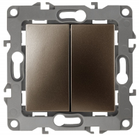 Переключатель перекрестный двойной Эра 12-1112-13 Б0065264 ЭРА