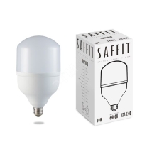 Лампа светодиодная LED 30вт Е27 белый SAFFIT SBHP1030 55090