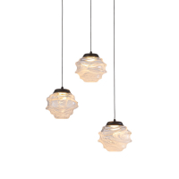 Подвесной светильник Delight Collection MD25030003-3A matt black/clear