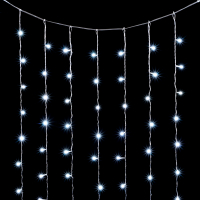 Гирлянда Занавес облегченный Laitcom (LTC) PCL600NOTBLW-10-2W