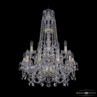Подвесная люстра Bohemia Ivele Crystal 1411/10+5/195/XL-80/2d G
