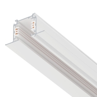 Шинопровод шестиконтактный встраиваемый трехфазный со стыковочными пазами (круглые медные жилы), 3м Lightstar Quattro/DALI/ 503035-R-DALI