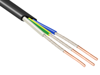 Кабель силовой ВВГнг(А)-FRLSLTx 3х2.5 -0.66кВ плоск ТРТС Элпрокабель 77872001149