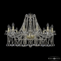 Подвесная люстра Bohemia Ivele Crystal 1413/12/300 G Balls