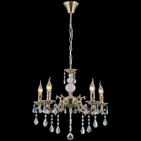 Подвесная люстра Illumico IL9927-5PSQ-24 AB CASTOR