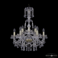 Подвесная люстра Bohemia Ivele Crystal 1409/6+3/195/XL-68 G
