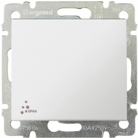 Переключатель одноклавишный Legrand Valena 10A 250V IP44 белый 774206