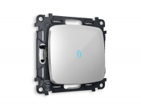 Комплект механизма 1-кл проходного выключателя с подсветкой Ambrella Volt Omega MO402040