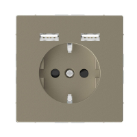 Розетка компьютерная USBx2 Schneider Electric Merten D-Life MTN2366-6033