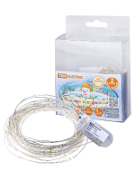 Светодиодная гирлянда TDM Electric Роса20 2хCR2032 теплый белый без мерцания SQ0361-0054