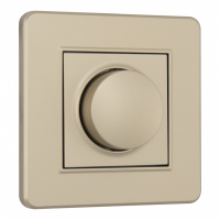 Диммер с рамкой Arte Milano SET16-1-48-1 shampan