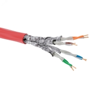 Витая пара CAT 6, U/UTP, нг(А)-FRHF, бухта 305м, красный DKC RN6UUA04RD