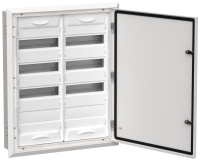 TITAN 5 Корпус металлический ЩРв-96 (2х48) 755х625х130мм IP31 белый (одна дверь) IEK TI5-50-V-2X048-31