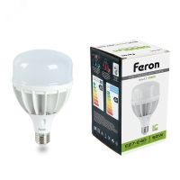 Лампа светодиодная LED 60вт Е27/Е40 белый FERON LB-65 25821