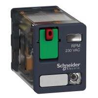 Реле 2CO светодиод 230В AC Schneider Electric RPM22P7