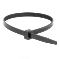 Хомут P6.6 стандартный, черный 7.6х450 DKC 25329SR