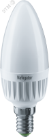 Лампа светодиодная LED 7вт E14 белый матовая свеча Navigator Group 94492 18938