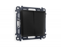 Комплект механизма 2-кл проходного выключателя Ambrella Volt Alfa MA803020