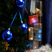 Гирлянда линейная Feron CL575 Роса 5В 1.8Вт мультиколор 5м IP20 48185