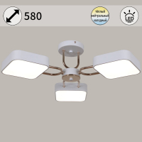 Потолочная люстра Reluce 03362-0.3-03 WH+FGD