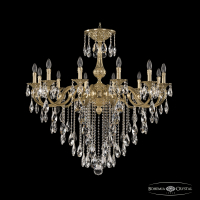 Подвесная люстра Bohemia Ivele Crystal Verona 72101/12/360 B G