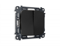 Комплект механизма 2-кл проходного выключателя Ambrella Volt Omega MO803020