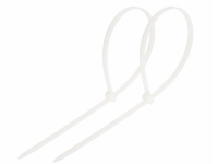 Хомут-стяжка кабельная нейлоновая 250х3.6 мм, белая, упаковка 100 шт, REXANT 07-0250