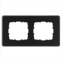 Рамка 2-постовая Jasmart G-Glass G1002GB-RM