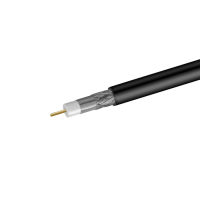 Кабель коаксиальный RG-11 черный CCS 1.63 / Conduct. 21% / Al 96х0.12 / PE Net.on 305м (RG-11/96 CCS) 111P-1